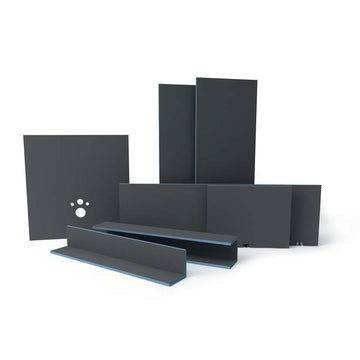 wedi Tile Backer Building Board Systems in various sizes.