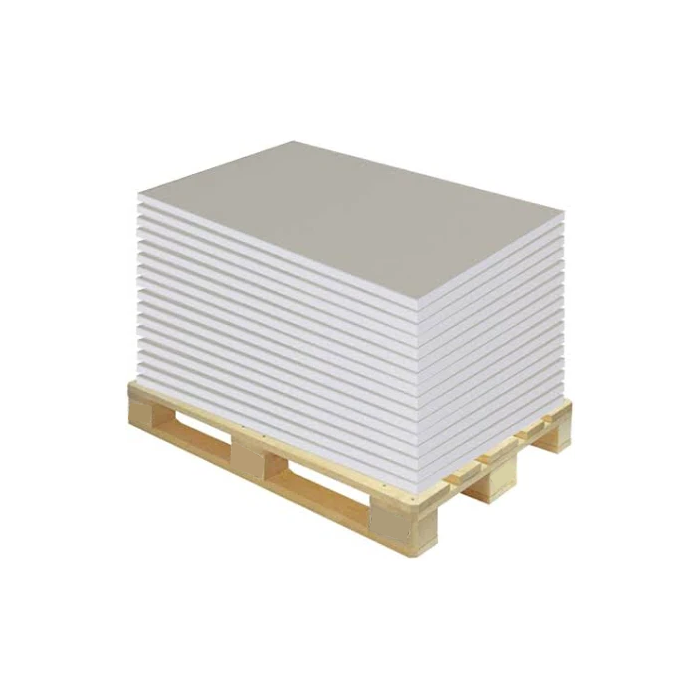 Bulk Pallet Contract Board by wedi featuring XPS insulated tile backer boards, 1300 x 600mm, stacked on a wooden pallet for building use.