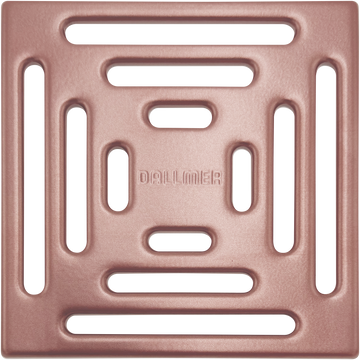 Shower Drain Grill Cover for DALLMER Drain - Rose Gold