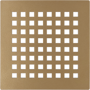 Octad Satin Bronze Shower Drain Grill Cover for DALLMER Drain