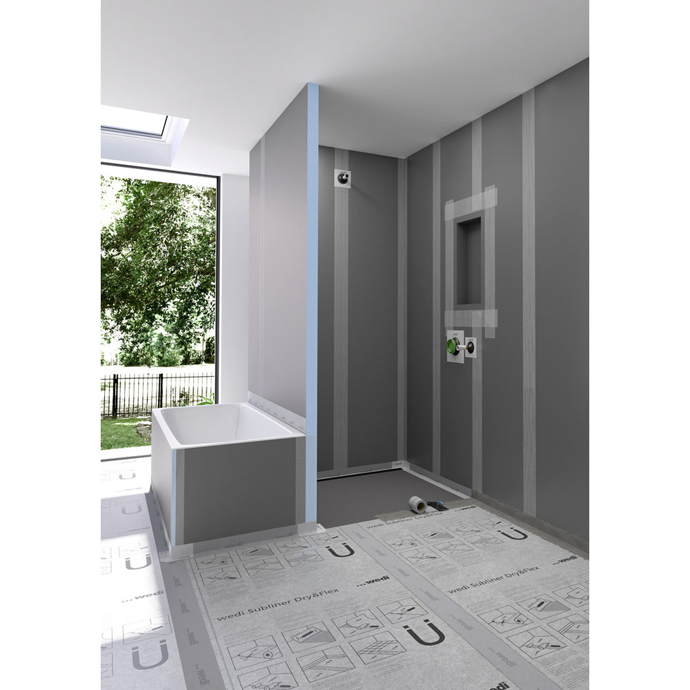 wedi Subliner Dry & Flex - Waterproofing & Decoupling Membrane Barrier