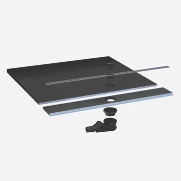wedi Fundo Flex Wetroom Floor Kit - 1000 x 1000mm - For Timber Floor 26mm