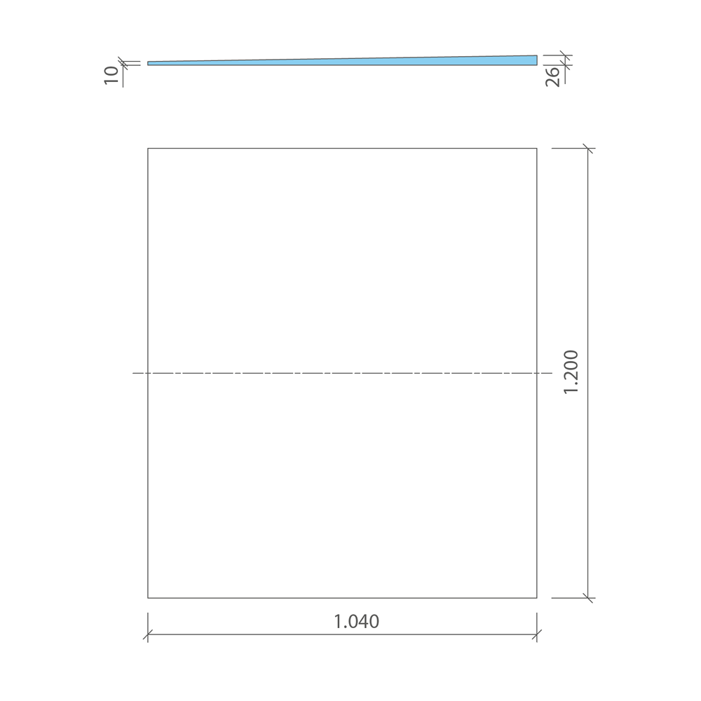 Wedi Fundo Flex Sloping Board Insulated Building Board with Slope