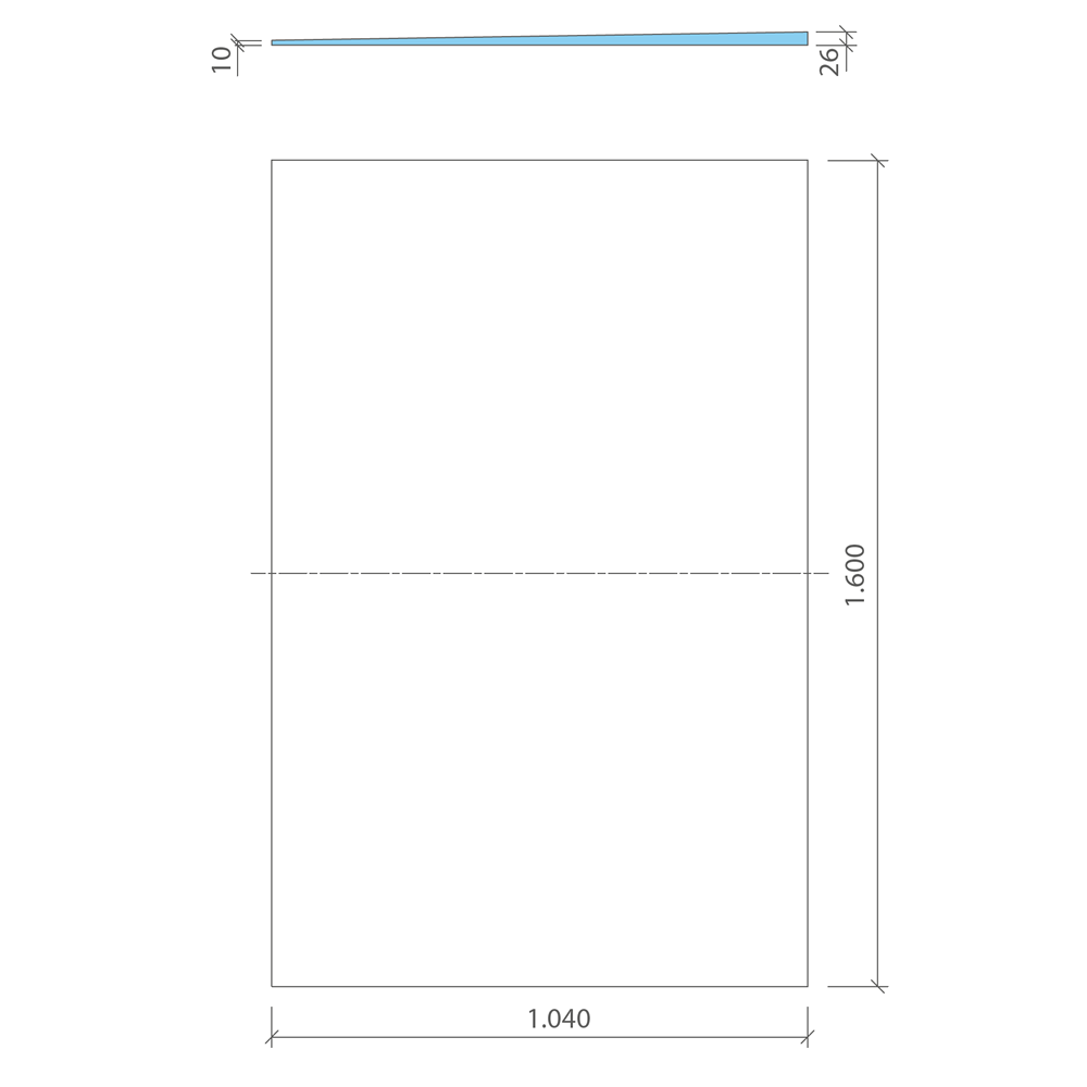 Wedi Fundo Flex Sloping Board Insulated Building Board with Slope