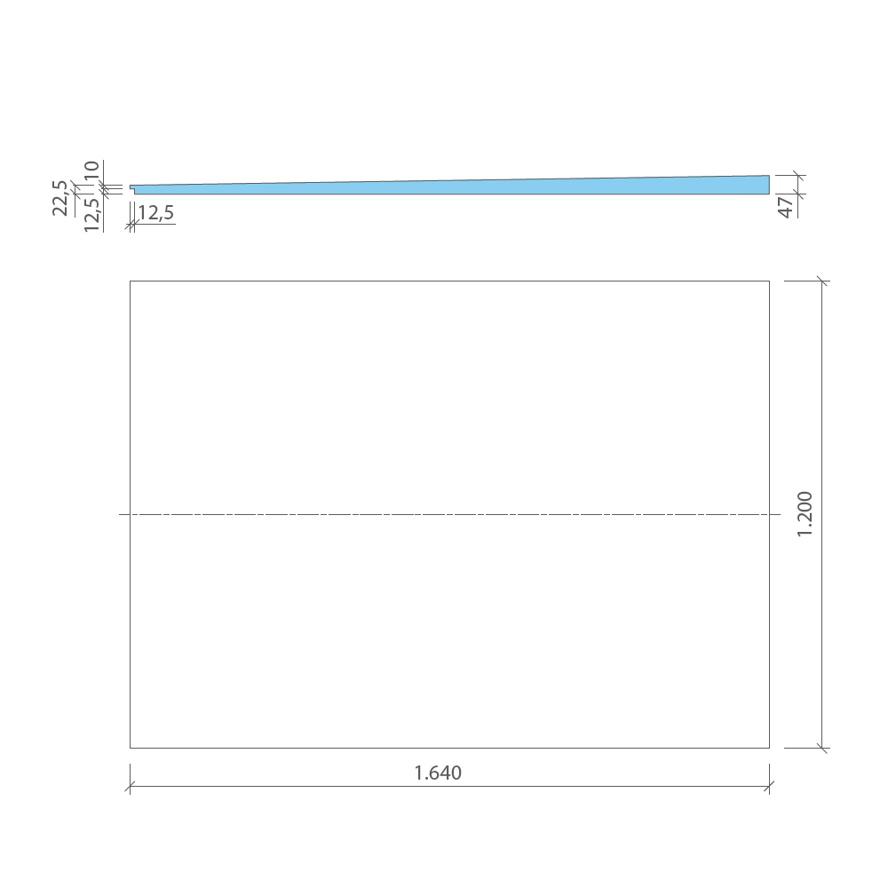 Wedi Fundo Flex Sloping Board Insulated Building Board with Slope