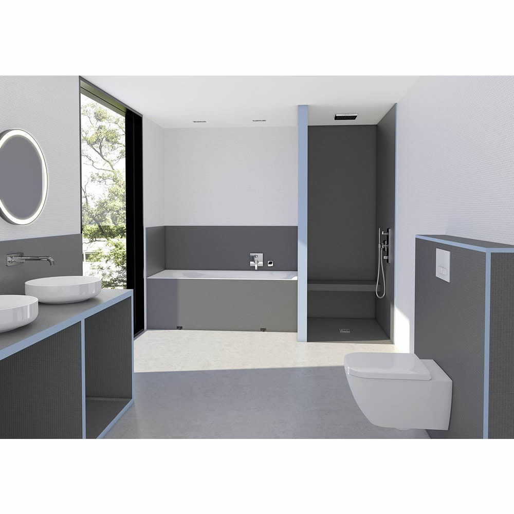 wedi Sanoasa Bench 4 - Floating Shower Bench - Self Supporting