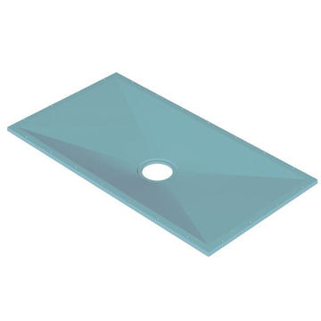 AKW Tuff Form Wet Room Shower Tray - 1500 x 820 x 22mm