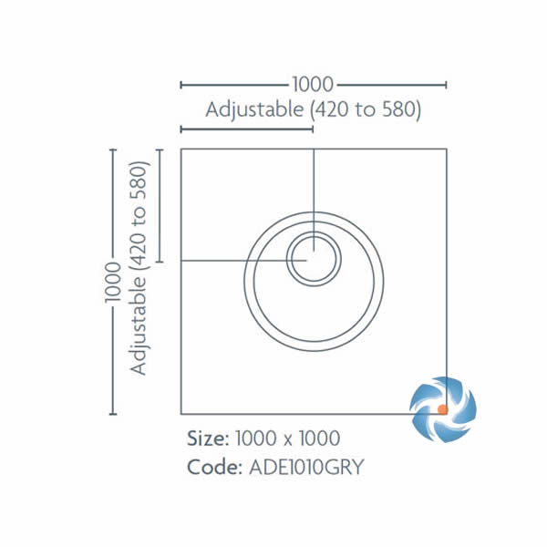 Impey AquaDec Easy Fit Wet Room Tray