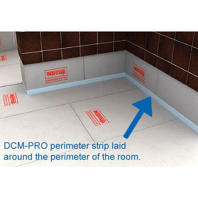 Warmup DCM-E-25 Perimeter Strip roll for underfloor heating