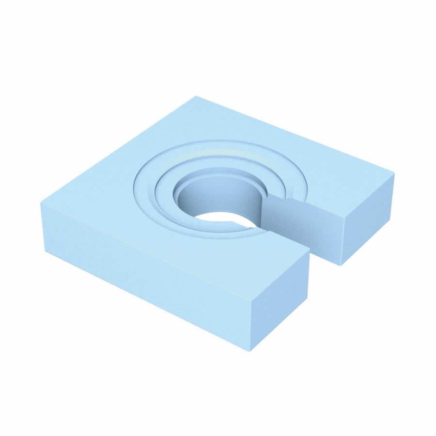 Wedi Fundo DN50 Drain Substructure for wet rooms