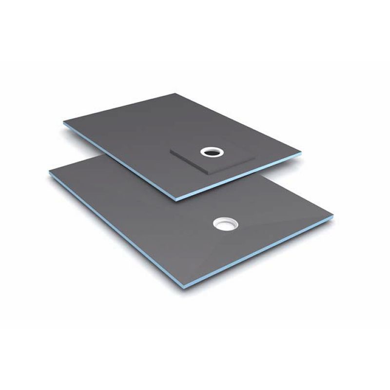 wedi Fundo Ligno Plus wet room tray former, rectangular design.