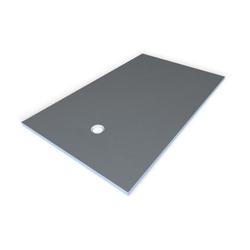 wedi Fundo Primo Wet Room Tray Former with central drain.