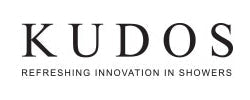 Kudos logo: Refreshing innovation in showers.