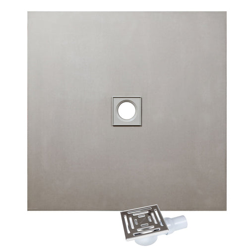 WetBase Standard Wet Room Kits & Wetroom Shower Trays
