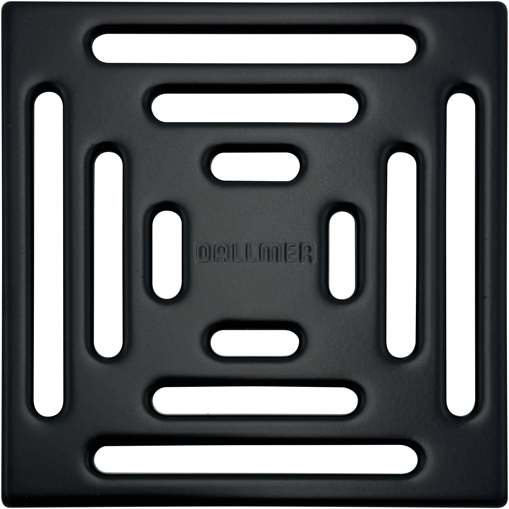 Shower Drain Grill Cover for DALLMER Drain - Matt Black