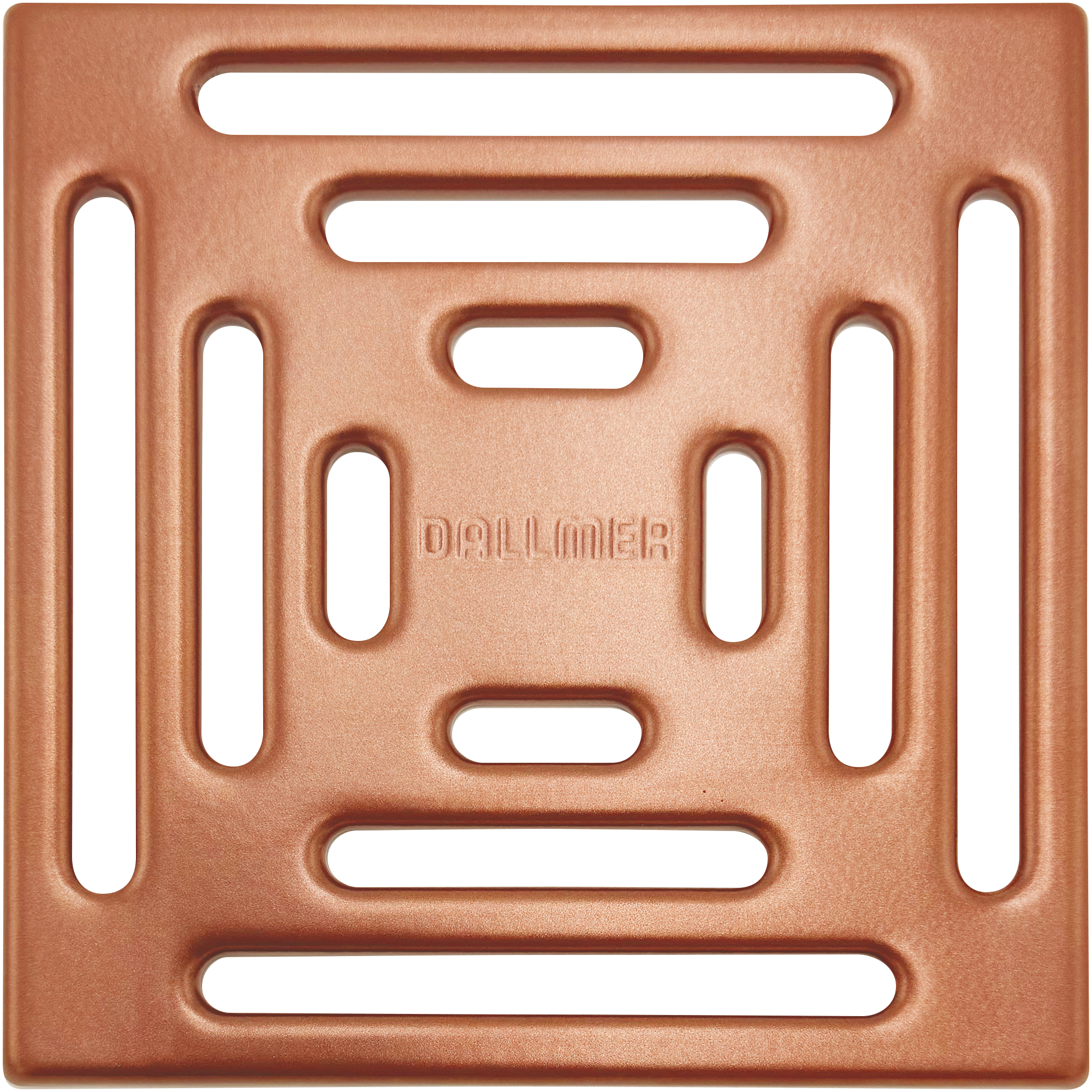 Shower Drain Grill Cover for DALLMER Drain - Satin Copper