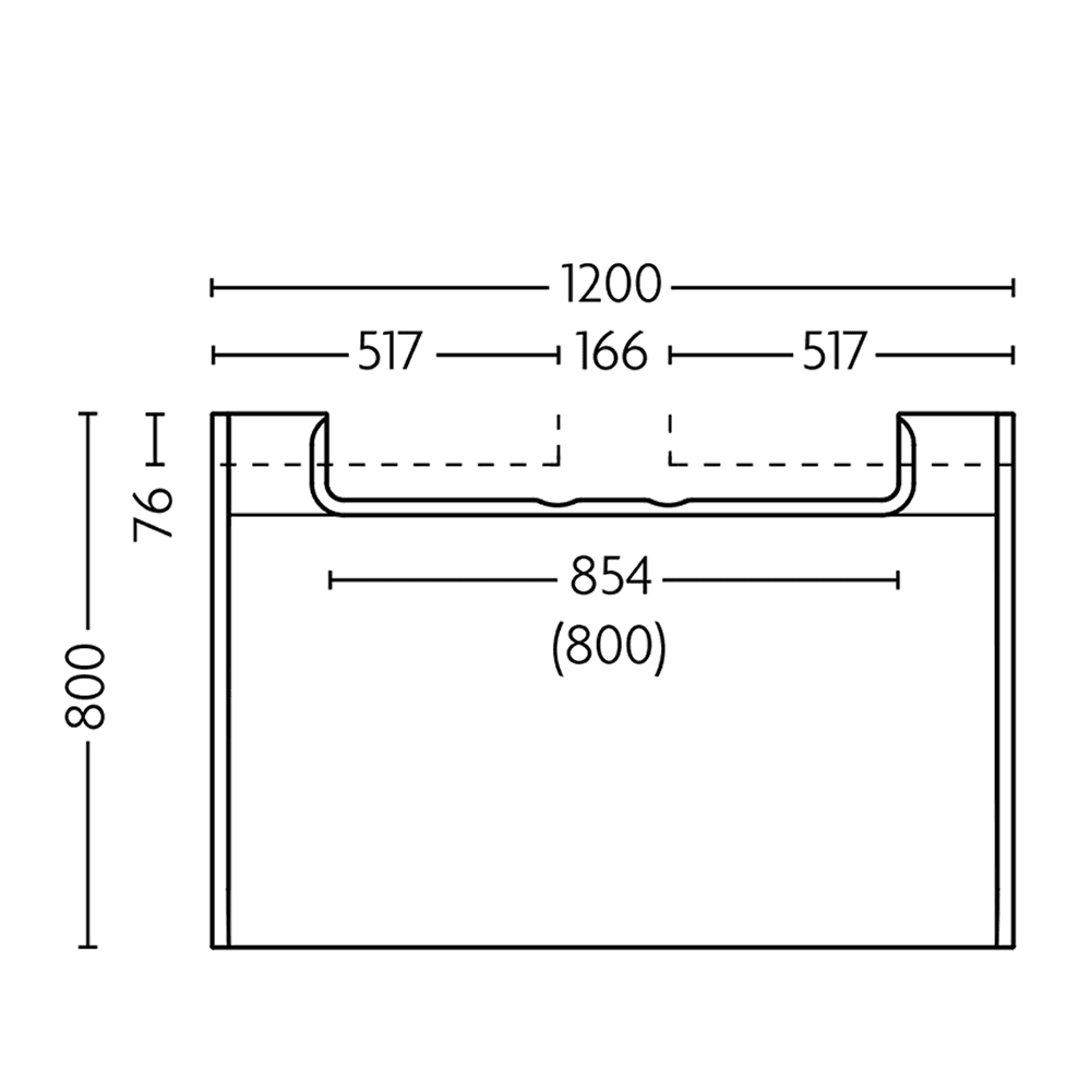 Impey Aqua Dec Linear 1 Wet Room Tray & Drain - Single Fall: 1200 x 800mm