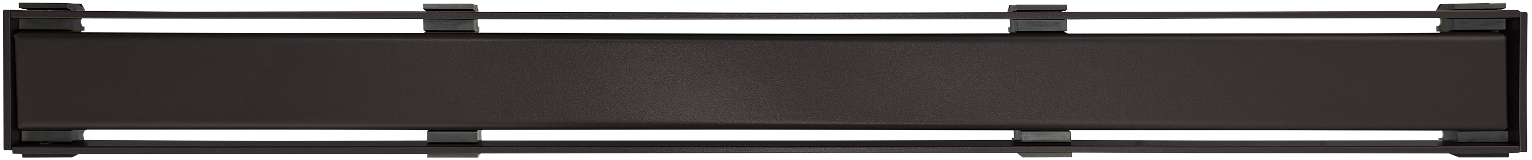 WetBase Linear Universal Shower Drain Channel Cover - Matt Black