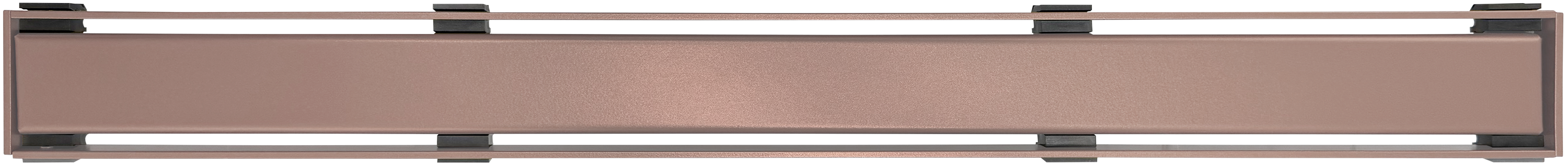 WetBase Linear Universal Shower Drain Channel Cover - Rose Gold