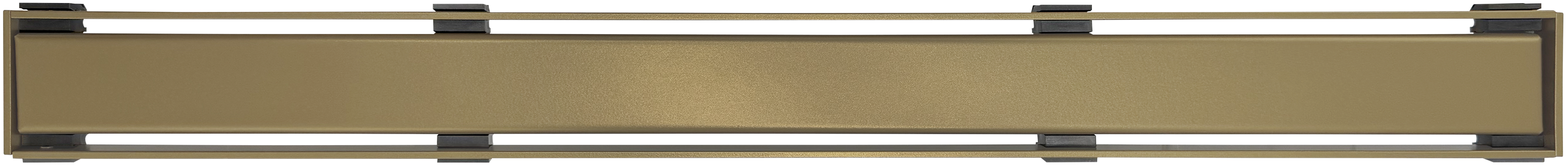 WetBase Linear Universal Shower Drain Channel Cover - Satin Bronze