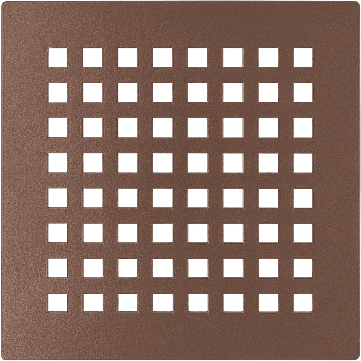 Octad Flova Bronze Shower Drain Grill Cover for DALLMER Drain