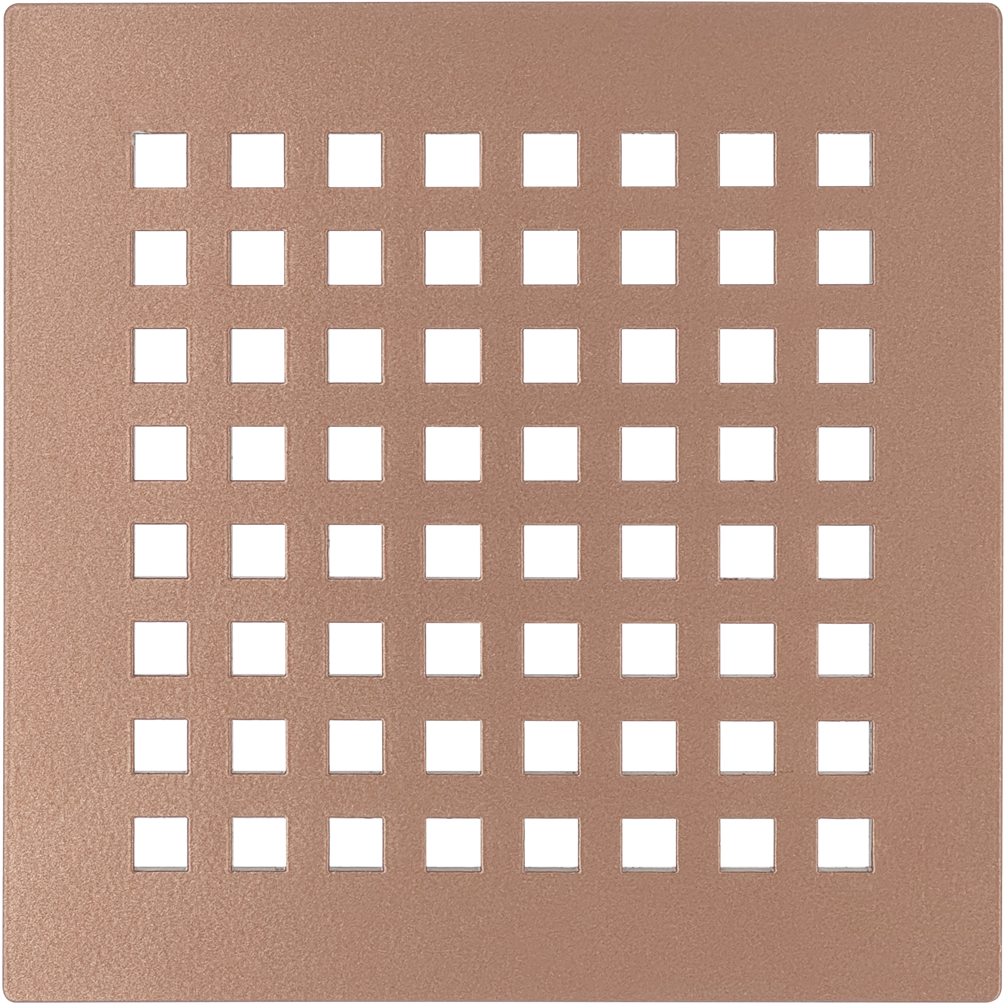 Octad Rose Gold Shower Drain Grill Cover for DALLMER Drain