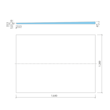 Wedi Fundo Flex Sloping Board Insulated Building Board with Slope