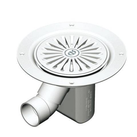 Round shower waste for AKW Tuff Form tray