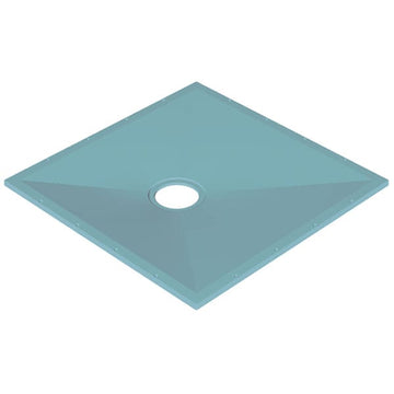 AKW Tuff Form Wet Room Shower Tray - 1000 x 1000 x 22mm