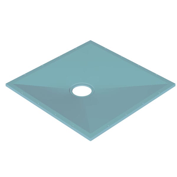 AKW Tuff Form Wet Room Shower Tray - 1200 x 1200 22mm