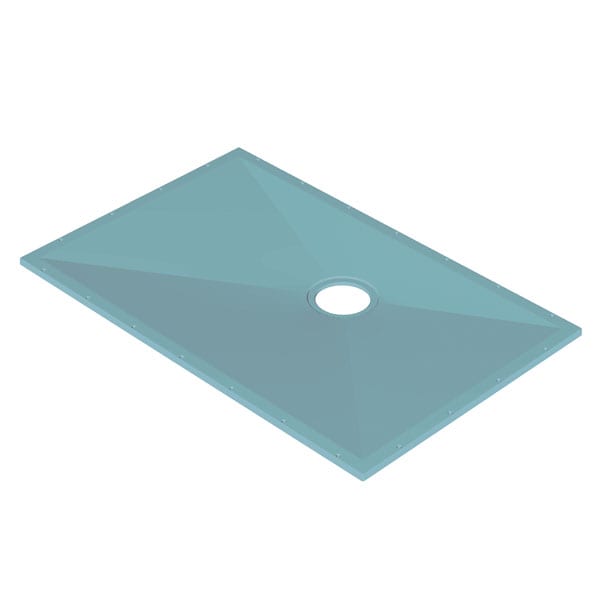 AKW Tuff Form Wet Room Shower Tray - 1400 x 900 x 22mm