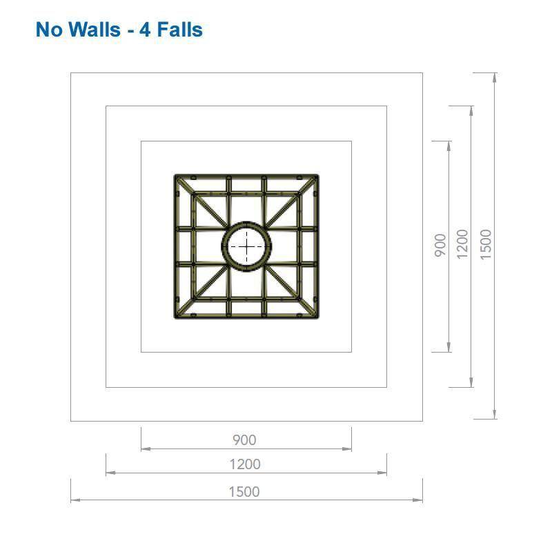 Impey Aqua Grade modular sections for wet room floor