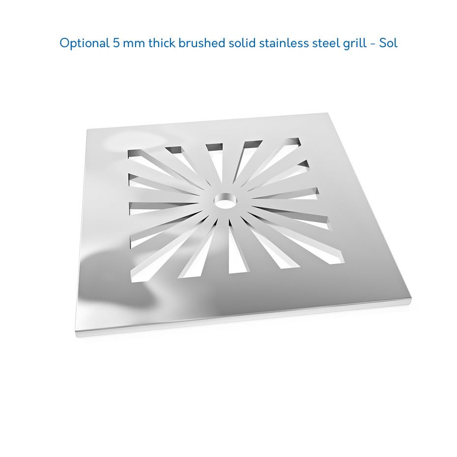 Jackoboard Drain - Optional Cover - Sol