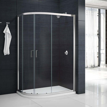 Merlyn MBOX double door offset quadrant shower enclosure