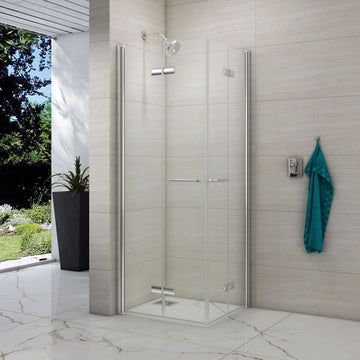 Merlyn 8 Series Double Folding Showerwall Shower Screen