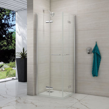 Merlyn 8 Series Double Folding Showerwall Shower Screen