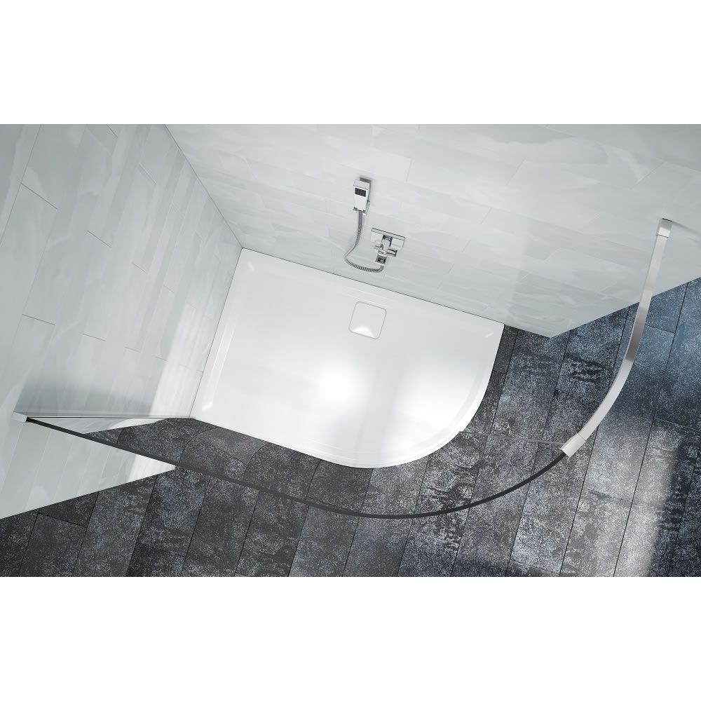 Merlyn Series 8 Curved Showerwall Shower Screen