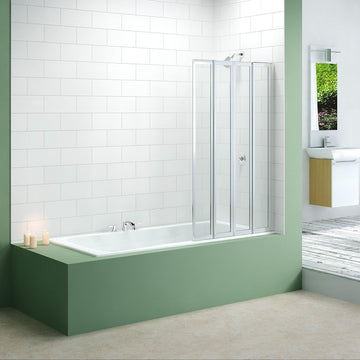 Merlyn 4mm 4 Panel Folding Bath Screen - MB4