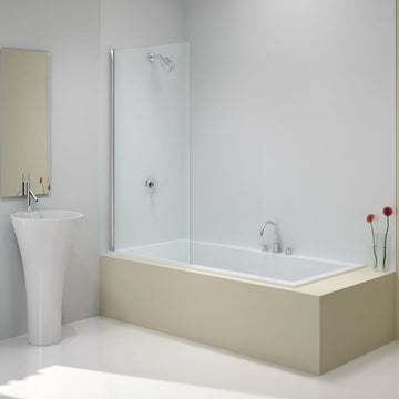 Merlyn 6mm Fixed Square Bath Screen - MB0