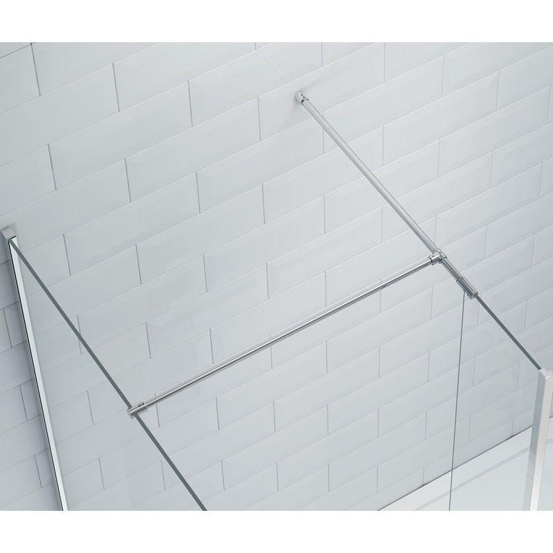 Merlyn Series shower screen T-piece bracket in wet room