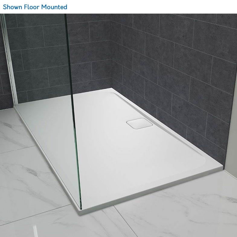 Merlyn Level25 shower tray floor mounted, wet room setup