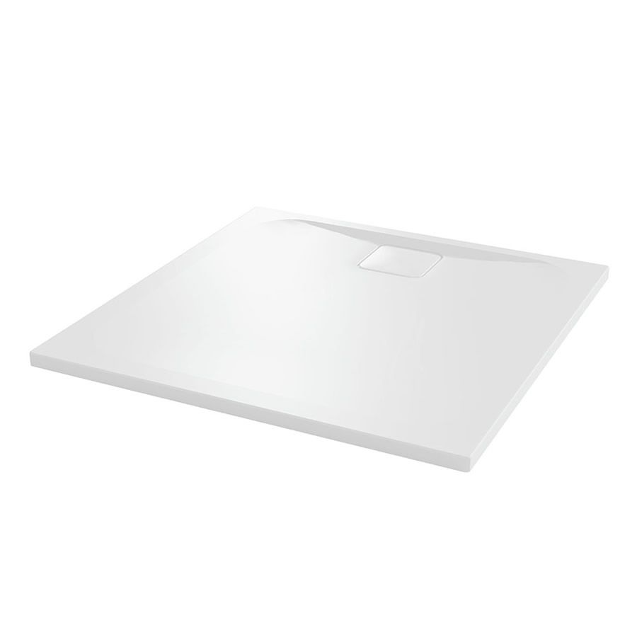 Merlyn Level25 900x900mm wet room shower tray with drain