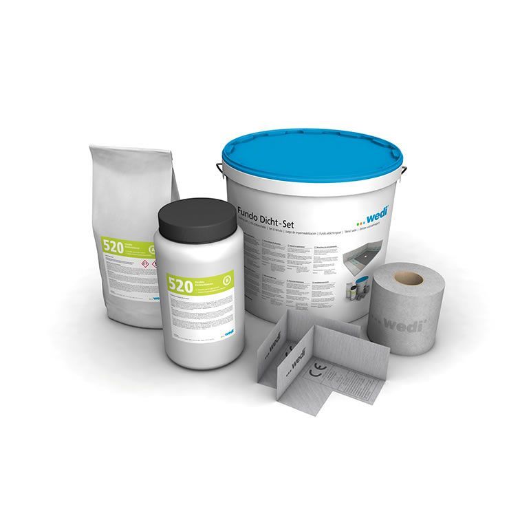 Wedi Fundo Sealing Set for wet room waterproofing