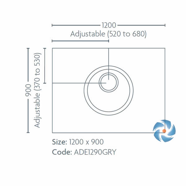 Impey AquaDec EasyFit tray dimensions