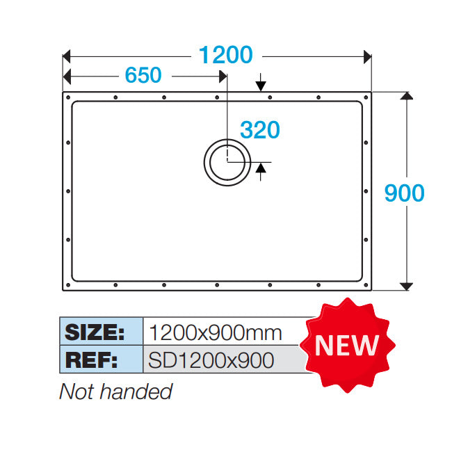 Contour ShowerDec Wet Room Tray