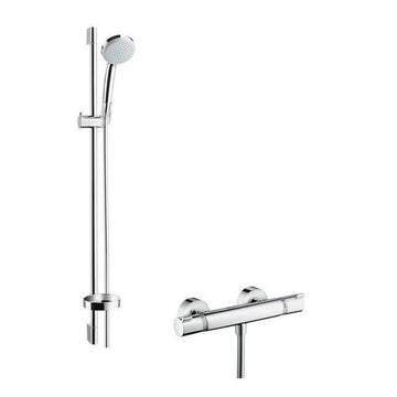 Hansgrohe Ecostat Comfort Combi Shower Set with Croma 100