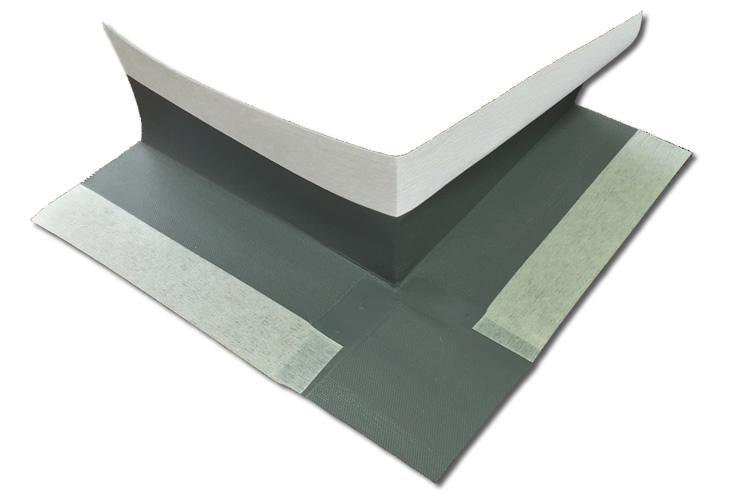 Self adhesive waterproofing tanking external corner