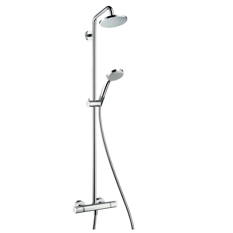 Hansgrohe Croma 160 Showerpipe with thermostatic control