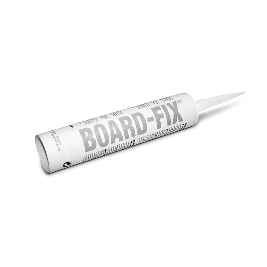 Jackoboard Board Fix Adhesive & Sealing Agent - 290ml tube for wet room waterproofing and sealing construction board joints. Solvent-free and paintable.
