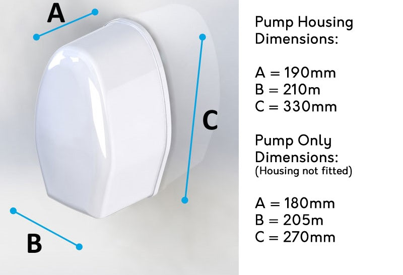 Contour P12 Shower Waste Pump